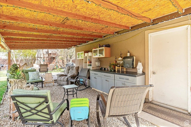 3165 S 2000 E, Millcreek, UT 84109 - view of patio featuring outdoor lounge area