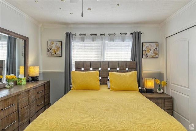 3165 S 2000 E, Millcreek, UT 84109 - bedroom with ornamental molding and multiple windows