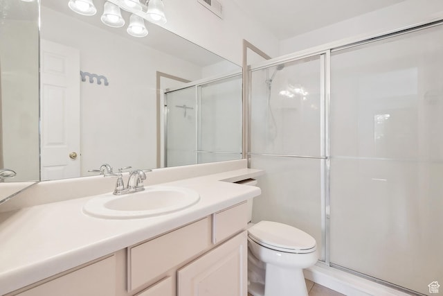 6831 N 2200 W Unit 12K, Park City, UT 84098 - full bath featuring toilet, vanity, a shower stall, and visible vents