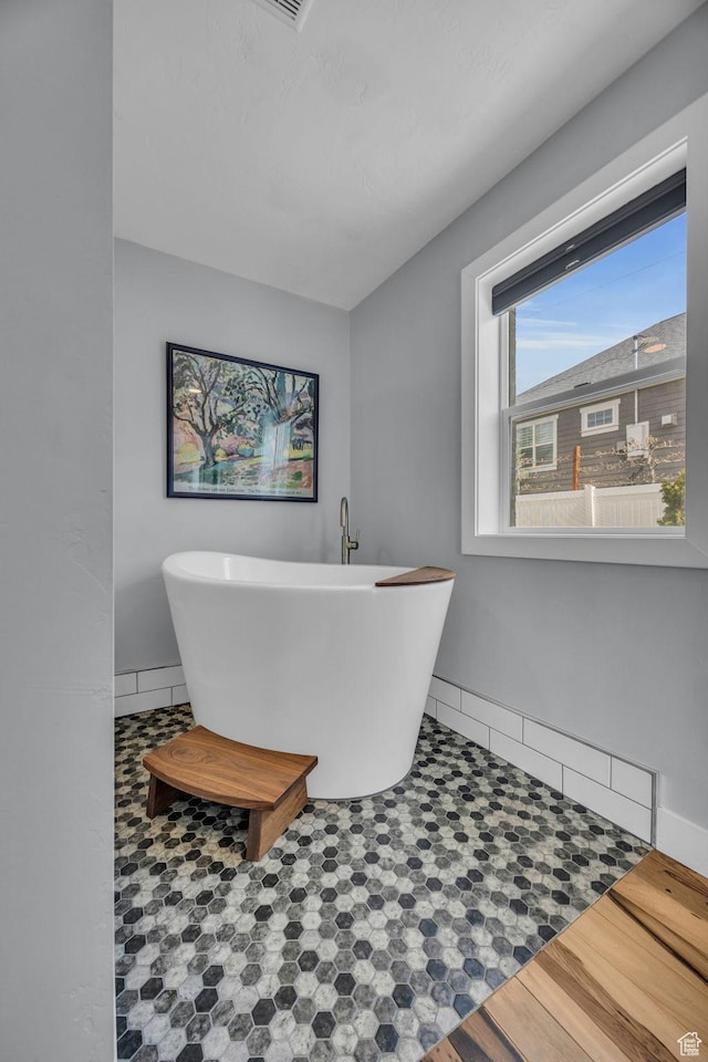 2895 E Wardway Dr S, Salt Lake City, UT 84124 - full bathroom featuring a freestanding tub
