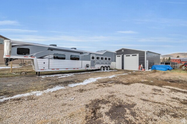 1962 Bluff Crest Rd Unit 4, Francis, UT 84036 - exterior space with an outbuilding and a detached garage