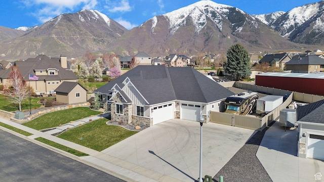 1125 S 400 E, Salem, UT 84653 - exterior space featuring a residential view and a mountain view