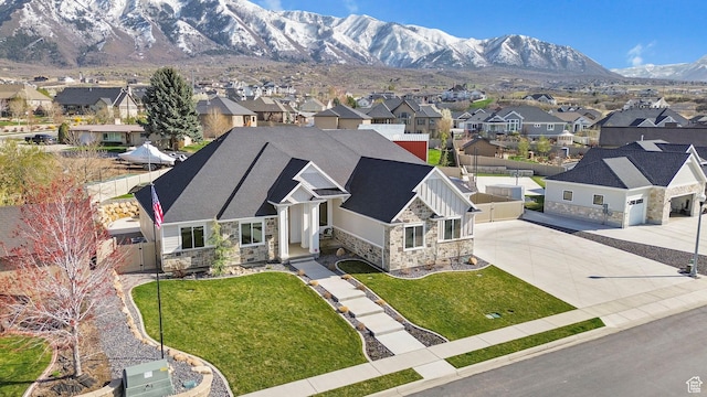1125 S 400 E, Salem, UT 84653 - exterior space featuring a mountain view and a residential view