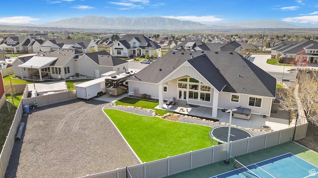 1125 S 400 E, Salem, UT 84653 - birds eye view of property featuring a mountain view and a residential view