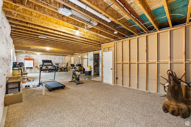 1125 S 400 E, Salem, UT 84653 - exercise room with carpet