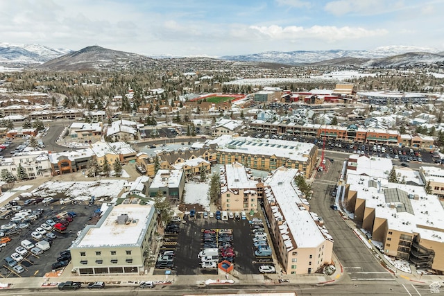 1940 Prospector Ave Unit 101, Park City, UT 84060 - bird's eye view with a mountain view
