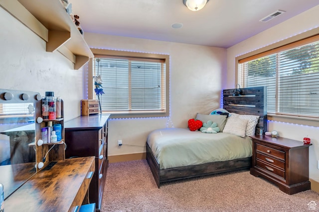 4071 S Sandpiper Ln, Saratoga Springs, UT 84045 - bedroom with visible vents and carpet floors