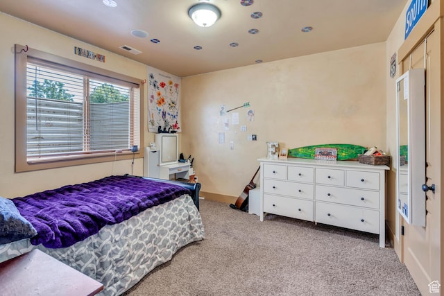 4071 S Sandpiper Ln, Saratoga Springs, UT 84045 - carpeted bedroom featuring visible vents and baseboards