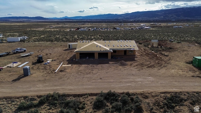 6400 N 3975 W, Cedar City, UT 84721 - birds eye view of property featuring a mountain view and view of desert