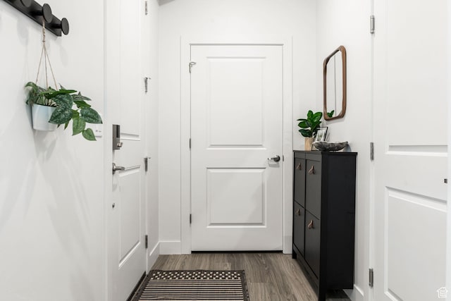 2321 W Leigh Ln Unit M55, West Haven, UT 84401 - entryway featuring dark wood finished floors