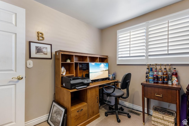 395 Fairlane Dr, Tooele, UT 84074 - home office featuring baseboards and visible vents