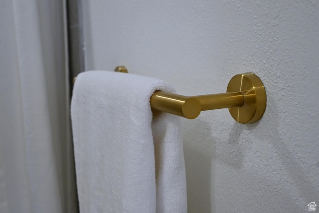 interior details with a textured wall