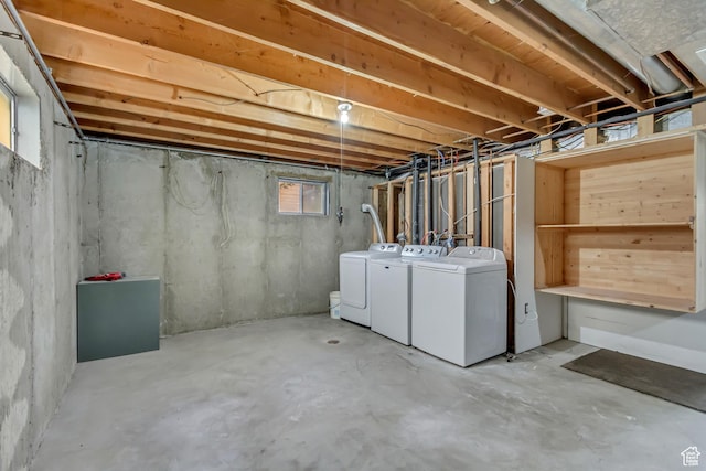 980 Hudson St, Ogden, UT 84404 - basement featuring washer and dryer