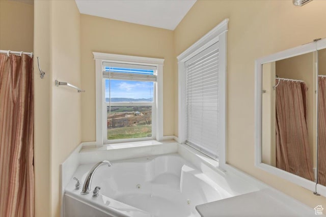 106 N Bear River Blfs, Preston, ID 83263 - bathroom featuring a jetted tub