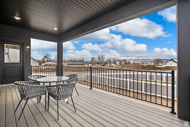 1514 E Livi Ln N Unit 10, Saratoga Springs, UT 84045 - deck with outdoor dining space