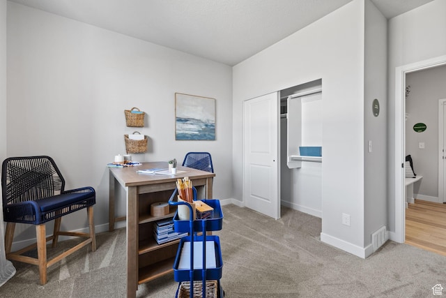 199 N Mia Cv E Unit 12, Saratoga Springs, UT 84045 - office area with carpet flooring and baseboards