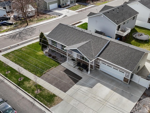 131 Crockett Ave, Logan, UT 84321 - aerial view of residential area
