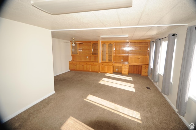 295 E 100 S, Centerfield, UT 84622 - empty room with visible vents, baseboards, a ceiling fan, and light carpet
