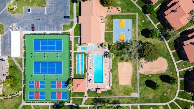 aerial view
