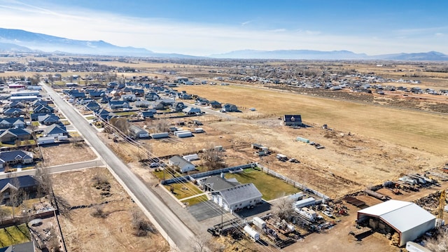 5185 N 600 E, Enoch, UT 84721 - bird's eye view with a mountain view