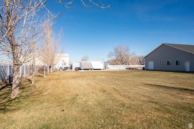 5185 N 600 E, Enoch, UT 84721 - view of yard featuring fence
