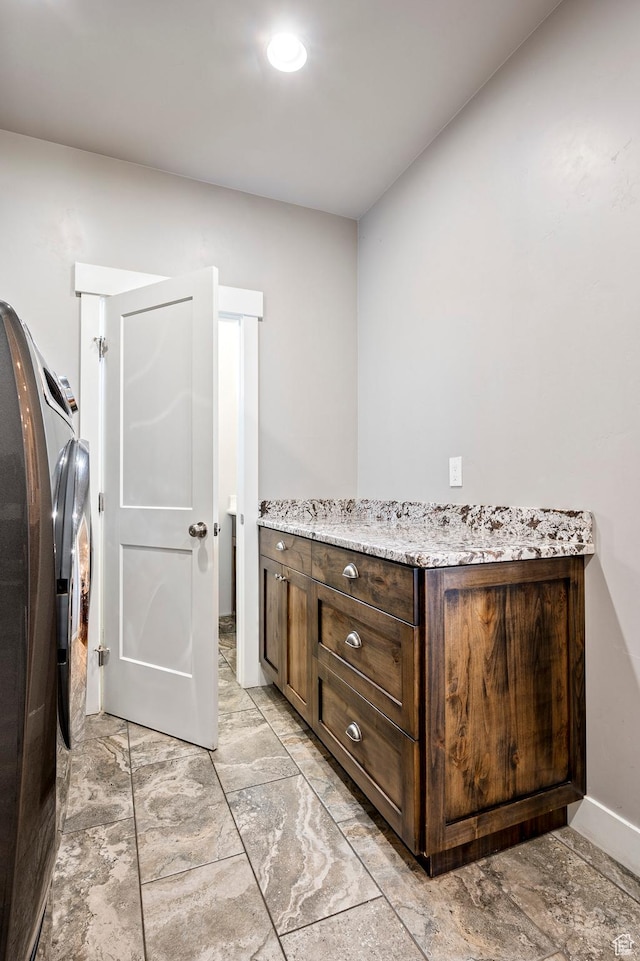 5185 N 600 E, Enoch, UT 84721 - bathroom featuring marble finish floor