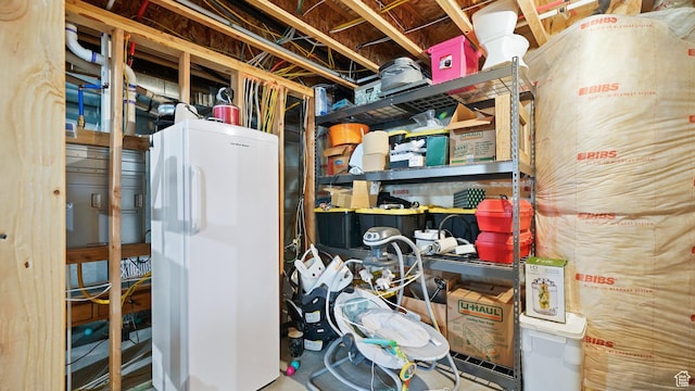 view of storage