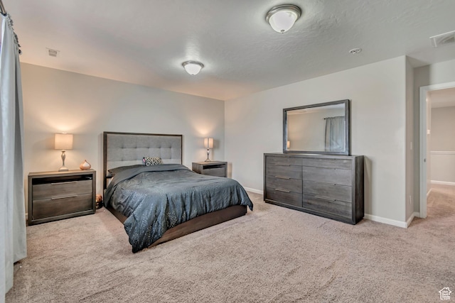 15191 S Ronaldo Ln, Herriman, UT 84096 - bedroom with carpet, visible vents, baseboards, and a textured ceiling