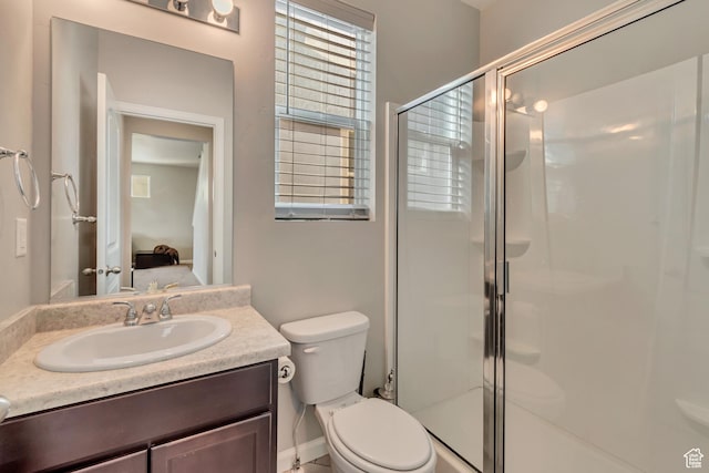 15191 S Ronaldo Ln, Herriman, UT 84096 - full bath featuring a shower stall, vanity, and toilet