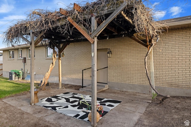 3168 W Ryan Dr, Taylorsville, UT 84129 - view of patio / terrace featuring entry steps
