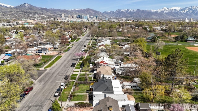 1489 W 300 S, Salt Lake City, UT 84104 - aerial view with a mountain view and a residential view