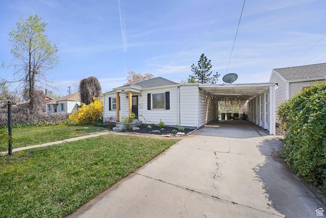 1489 W 300 S, Salt Lake City, UT 84104 - view of front of property featuring a front lawn and driveway