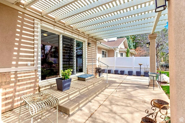 1181 W 4550 S Unit 26, Riverdale, UT 84405 - view of patio / terrace with a pergola