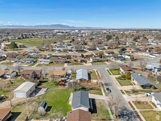 794 N Amethyst St, Layton, UT 84041 - aerial view with a residential view and a mountain view