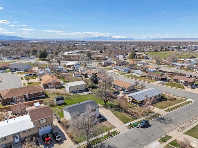 794 N Amethyst St, Layton, UT 84041 - aerial view featuring a residential view and a mountain view
