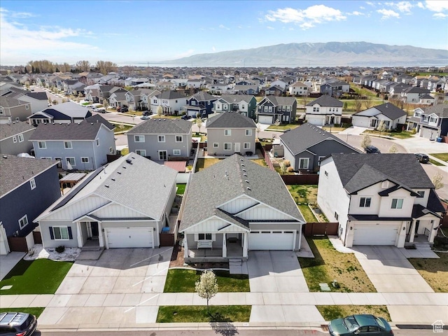 249 N 590 E, Vineyard, UT 84059 - drone / aerial view with a residential view and a mountain view