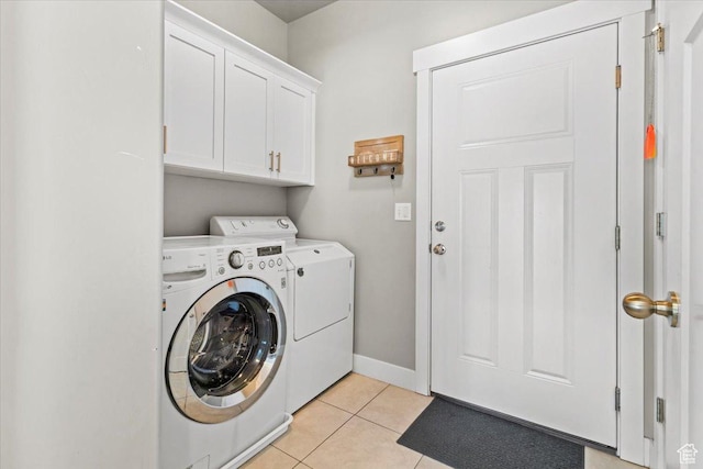 249 N 590 E, Vineyard, UT 84059 - laundry room with light tile patterned floors, washer and clothes dryer, baseboards, and cabinet space