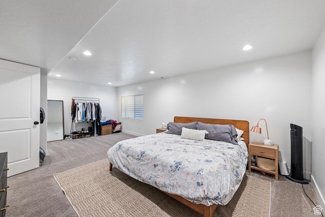 2046 W Fairway Ln, Orem, UT 84058 - carpeted bedroom with recessed lighting and baseboards