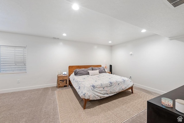 2046 W Fairway Ln, Orem, UT 84058 - bedroom with light colored carpet, baseboards, and visible vents