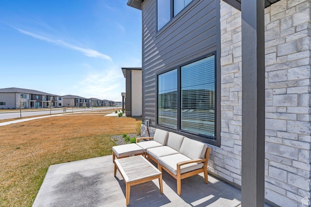 929 S 950 W, American Fork, UT 84003 - view of patio / terrace with a residential view and outdoor lounge area