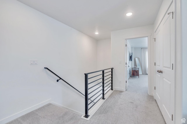 929 S 950 W, American Fork, UT 84003 - stairway featuring baseboards, recessed lighting, and carpet
