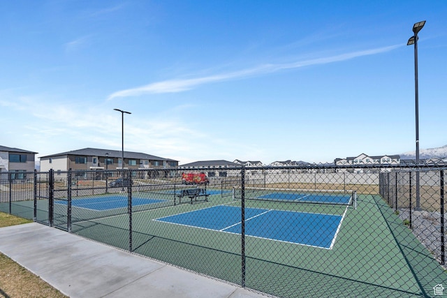 929 S 950 W, American Fork, UT 84003 - view of sport court featuring a residential view and fence