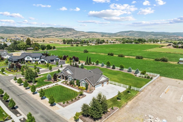 1375 S Red Filly Rd, Heber City, UT 84032 - aerial view featuring a rural view and a mountain view