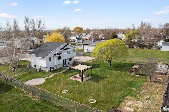 2124 N 2525 W, Clinton, UT 84015 - drone / aerial view featuring a residential view
