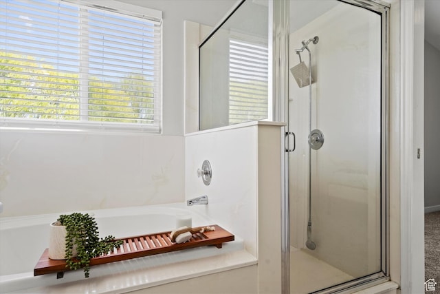 2124 N 2525 W, Clinton, UT 84015 - bathroom with a stall shower and a garden tub