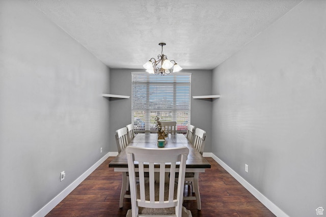 1468 N 220 W, Tooele, UT 84074 - dining space with a textured ceiling, wood finished floors, a notable chandelier, and baseboards