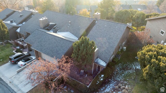 819 N Juniperpoint Dr, Salt Lake City, UT 84103 - aerial view