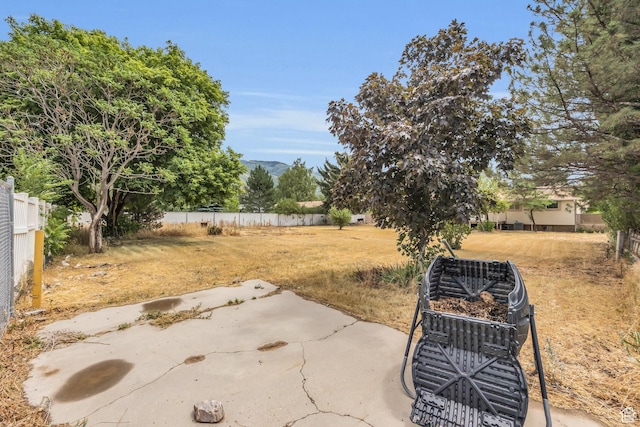1962 E 7700 S, South Weber, UT 84405 - view of yard featuring a patio and fence private yard
