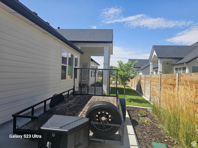 2345 E Cherry Ln, Layton, UT 84040 - view of patio / terrace featuring fence