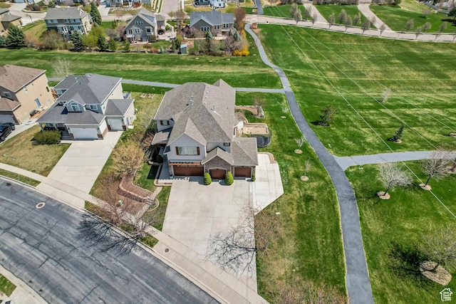 11968 N Ithica Dr, Highland, UT 84003 - drone / aerial view with a residential view